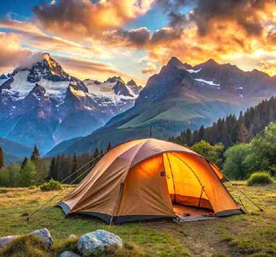 Camping at Bhaderwah, Bhaderkashi Expedition